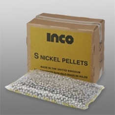 Nickel S Pellets (S) 8-12 mm INCO S Rounds